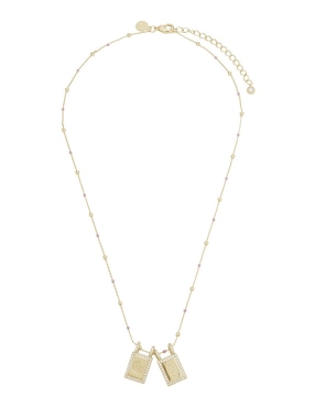 Collar rectangular Carmela Mía 14 K