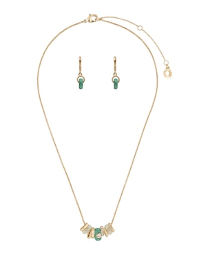 Aretes y collar Anne Klein Coral Gable