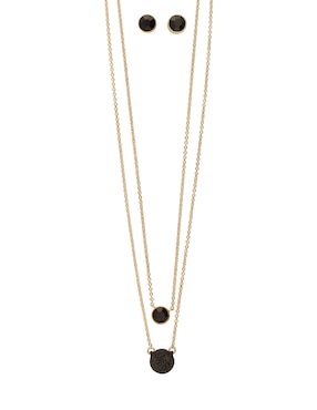 Aretes y collar Dkny