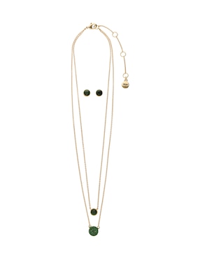 Aretes y collar Dkny
