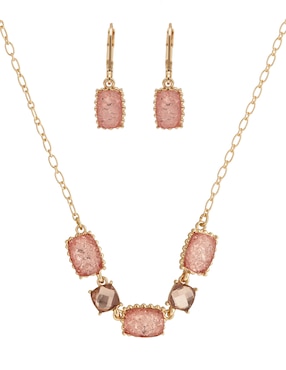 Aretes y collar Anne Klein Coral Gable
