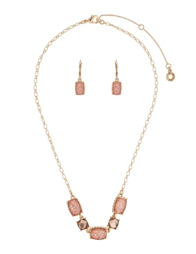 Aretes y collar Anne Klein Coral Gable