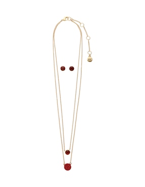 Aretes y collar Dkny