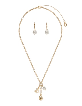Aretes y collar Anne Klein Coral Gable