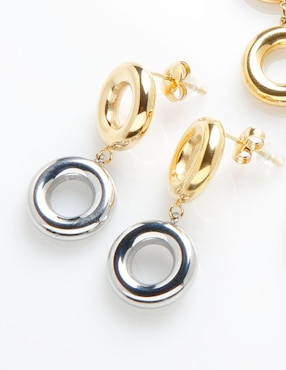 Aretes y pulsera Yoiko Órbita