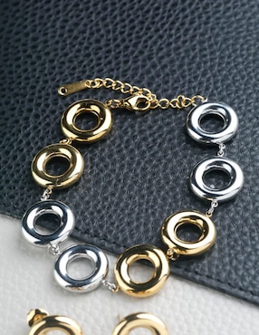 Aretes y pulsera Yoiko Órbita