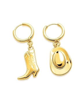 Aretes y collar de Bota Yoiko Country