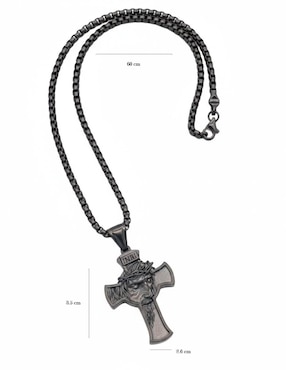 Collar con dije de cruz Nira