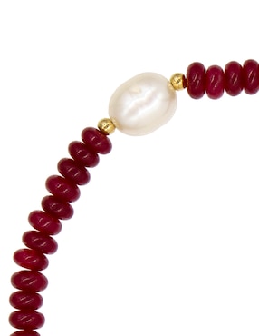 Pulsera Emanuel Ungaro con calcedonia acabado lustre
