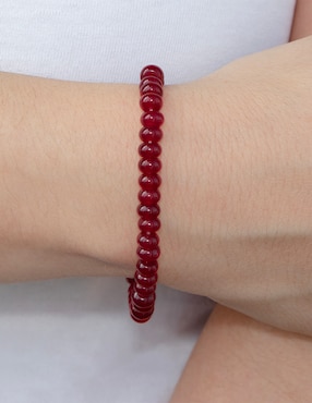 Pulsera Emanuel Ungaro con calcedonia acabado lustre