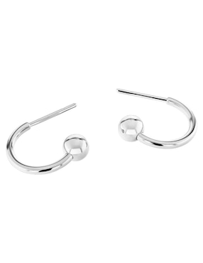 Set de aretes Calvin Klein CK pure essentials con acabado brillante