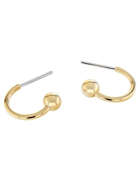 Set de aretes Calvin Klein CK pure essentials con acabado brillante