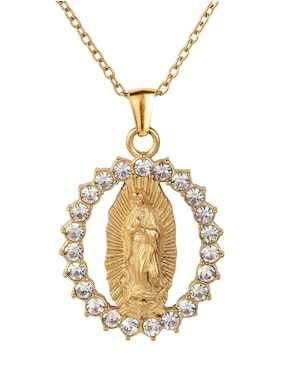 Collar de virgen luckyly Olia y Daya de baño de oro 18 k