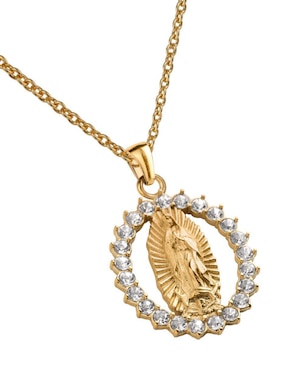 Collar de virgen luckyly Olia y Daya de baño de oro 18 k