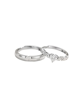 Set anillo de corazón Güish
