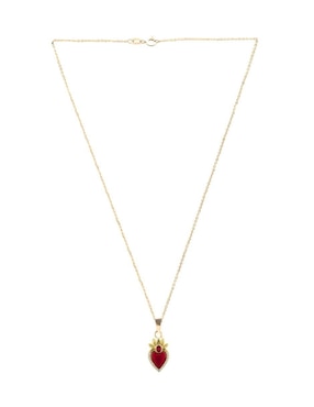 Collar de corazón Zvezda Aurore 18 K
