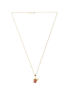 Collar de corazón Zvezda Aurore 18 K