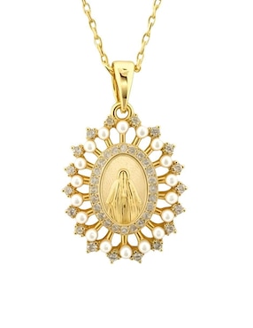 Collar de virgen Zvezda Aurore 18 K