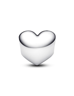 Charm de corazón Pandora Moments de plata P 925