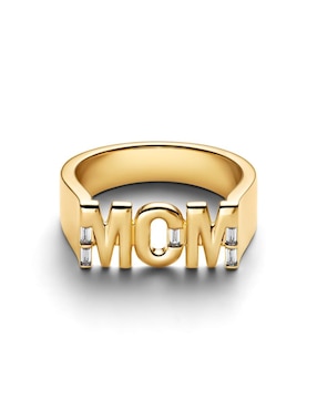 Anillo Pandora P 925 de plata con baño de oro