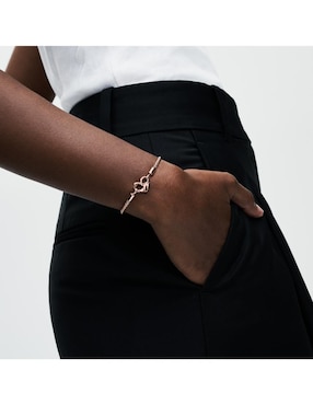 Brazalete Pandora de plata P 925 Moments acabado baño de oro rosa