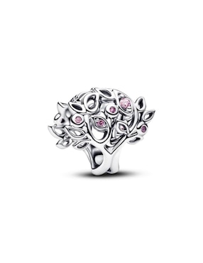 Charm de árbol Pandora Moments de plata P 925 zirconia cúbica