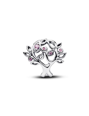 Charm de árbol Pandora Moments de plata P 925 zirconia cúbica