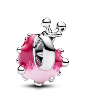 Charm de caracol Pandora Moments de plata P 925 zirconia cúbica