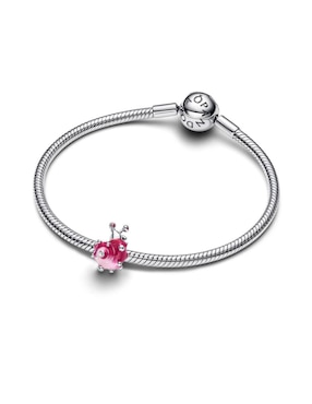 Charm de caracol Pandora Moments de plata P 925 zirconia cúbica