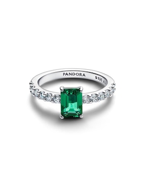 Anillo Pandora P 925 de plata zirconia cúbica brillante