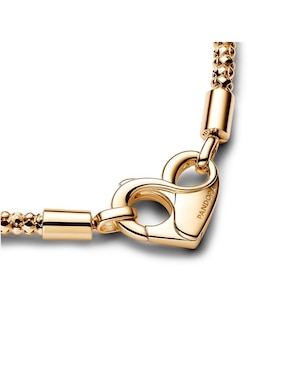 Brazalete Pandora de plata P 925 Moments con acabado baño de oro