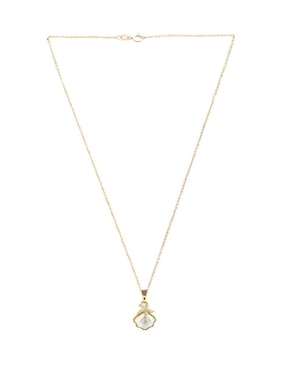 Collar de concha Zvezda Aurore de chapa de oro 18 K