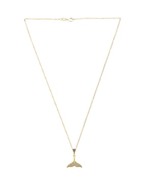 Collar de cola ballena Zvezda Aurore de chapa de oro 18 K