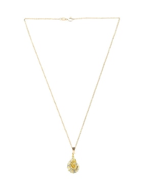 Collar de caracol Zvezda Aurore de chapa de oro 18 K