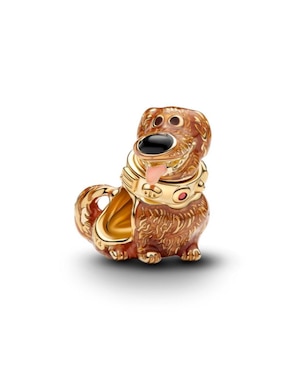 Charm de perro Pandora Disney x Pandora Dug de plata P 925 cristal