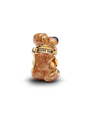 Charm de perro Pandora Disney x Pandora Dug de plata P 925 cristal