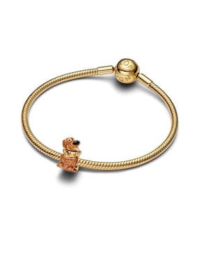 Charm de perro Pandora Disney x Pandora Dug de plata P 925 cristal