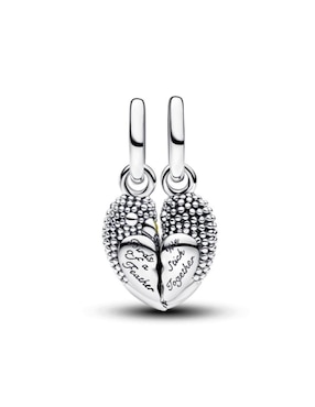 Charm de pájaro Pandora Moments de plata P 925 cristal