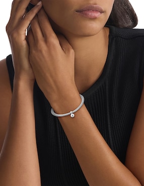 Brazalete Calvin Klein Layered acabado brillante