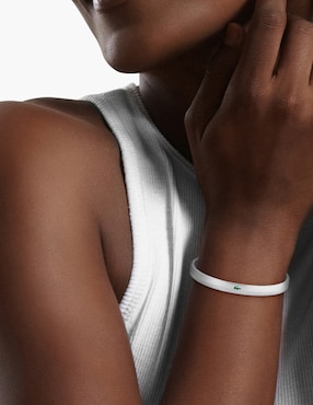 Brazalete Lacoste Naomia acabado brillante