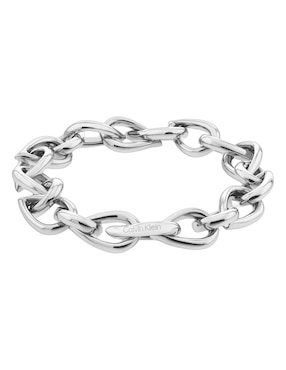 Brazalete Calvin Klein Sculptured Drops acabado brillante