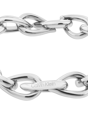 Brazalete Calvin Klein Sculptured Drops acabado brillante