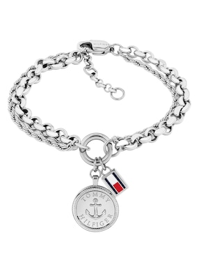 Brazalete Tommy Hilfiger Charms acabado brillante