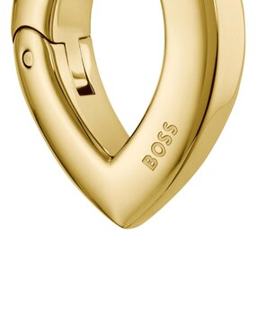 Aretes cortos Hugo Boss Fiora con acabado brillante