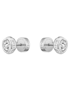 Broqueles Hugo Boss Kassy Precious con acabado brillante cristal