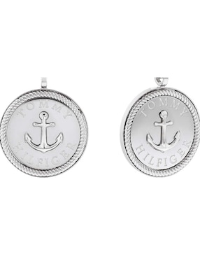 Aretes cortos Tommy Hilfiger Charms con acabado brillante