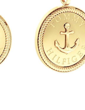 Aretes cortos Tommy Hilfiger Charms con acabado brillante