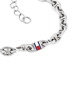 Brazalete Tommy Hilfiger Marina acabado brillante