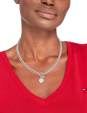 Collar de varios hilos Tommy Hilfiger Charms