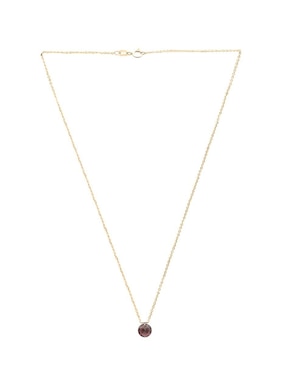 Aretes y collar Zvezda Aurore con acabado chapa de oro 18 K cristal